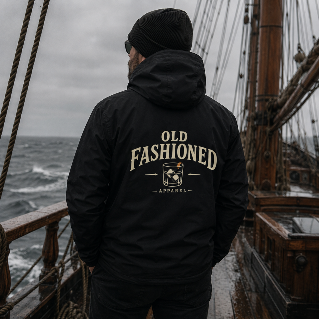 Old Fashioned Apparel Men’s windbreaker