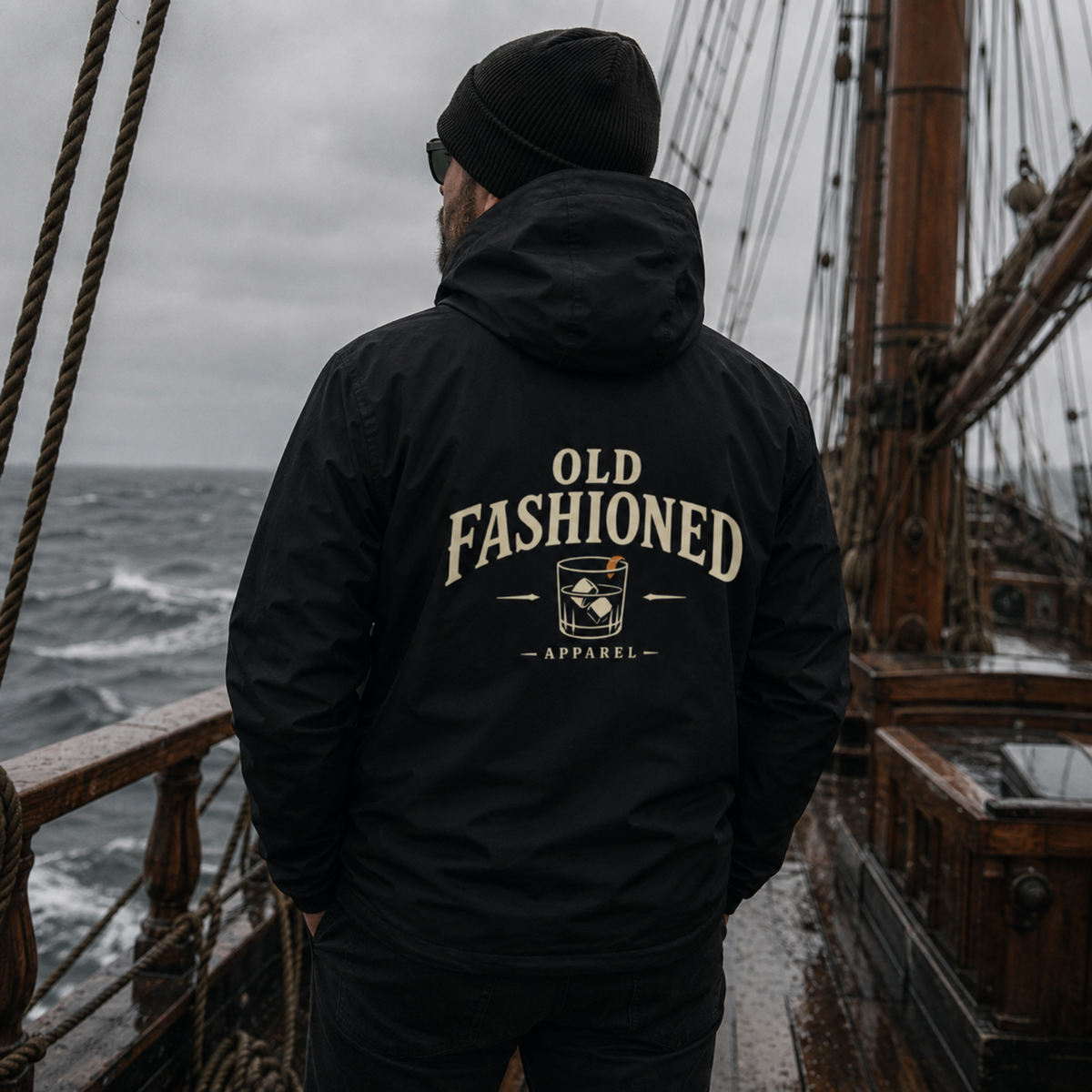 Old Fashioned Apparel Men’s windbreaker