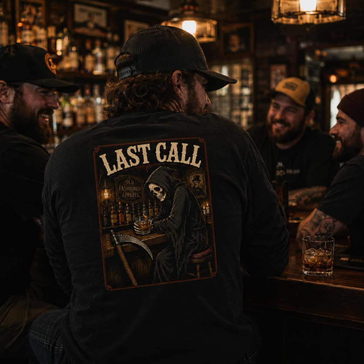 Last Call Men’s Long Sleeve Shirt