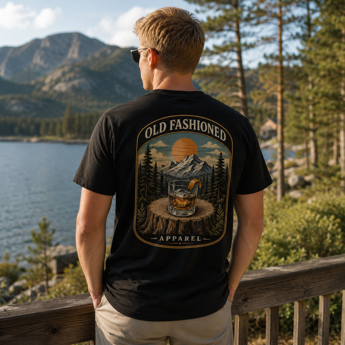 National Parks Old Fashioned Apparel classic tee