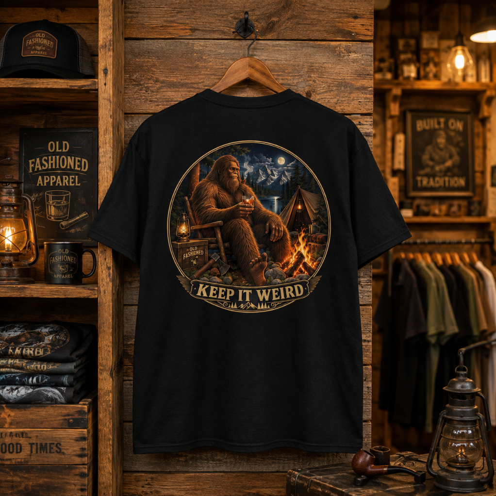 Keep It Weird Sasquatch classic tee