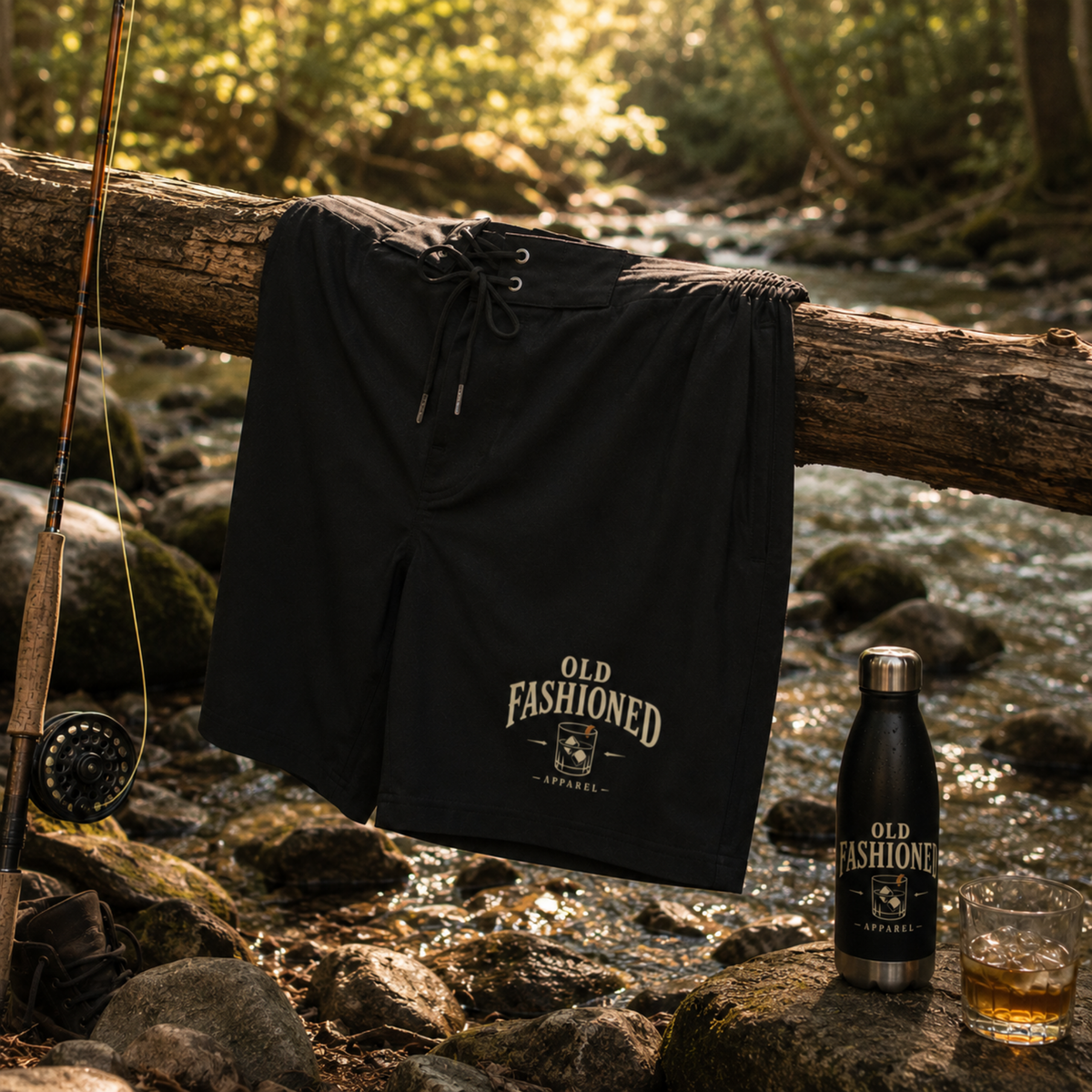 Old Fashioned Apparel Men's Board Shorts
