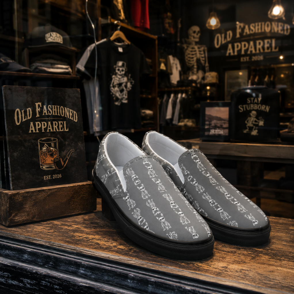 Men’s slip-on canvas shoes